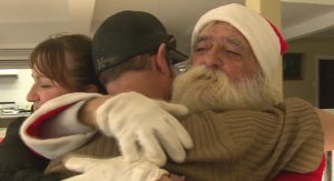 Read more about the article Homeless Santa Gets Early Christmas Present