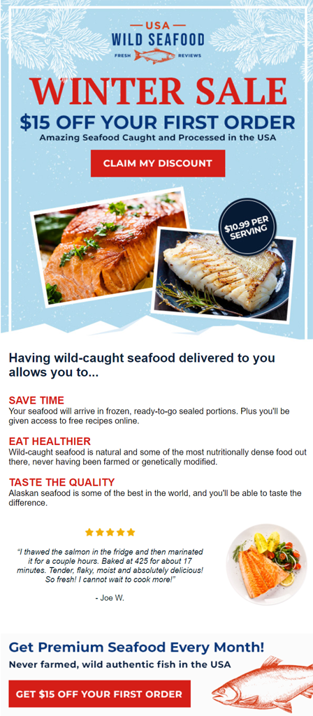 Read more about the article Attention fish lovers! Wild seafood delivery – why you need it and the amazing benefits